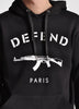 Defend Paris Paris Hoodie Black