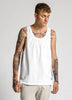 Eleven Paris x Les Artists Hesus Deb Tank White